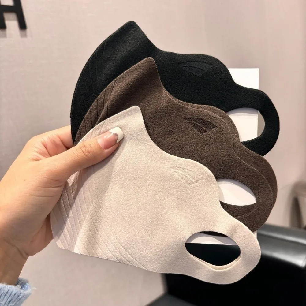قناع وجه دافئ بتصميم قطعة واحدة، مادة دافئة، جماليات عالية المستوى، حماية للوجه، مريح بدون خياطة من قطعة واحدة