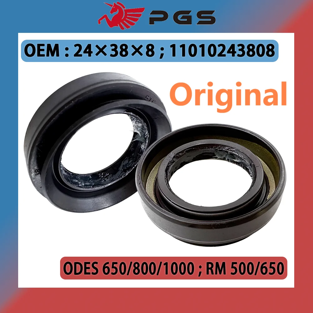 Original 1/2PCS Oil Seal For ODES 650 800 1000 RM 800 RM 500-II RM 650-II RM 500 650 800 24x38x8 11010243808