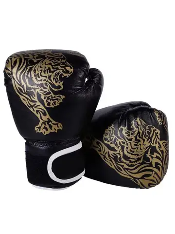 Boxing Gloves Breathable PU Leather Fighting Gloves Kids Boxing Training Kickboxing Gloves for Gym Indoor Outdoor Sport