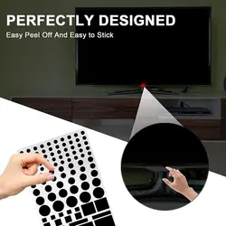 1 Sheet car Light Dimming Stickers 8x4inch Light Blocking Black PVC Stickers For Car Dimmable Light LED Cover Stickers