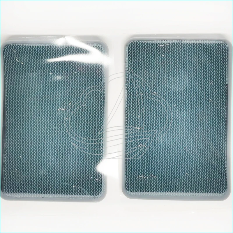 7*10.5cm TENS EMS Electrode Pads, 2mm Plug Reusable Gel Patches, 5Pair/10Pcs for Body Massager Digital Therapy Device