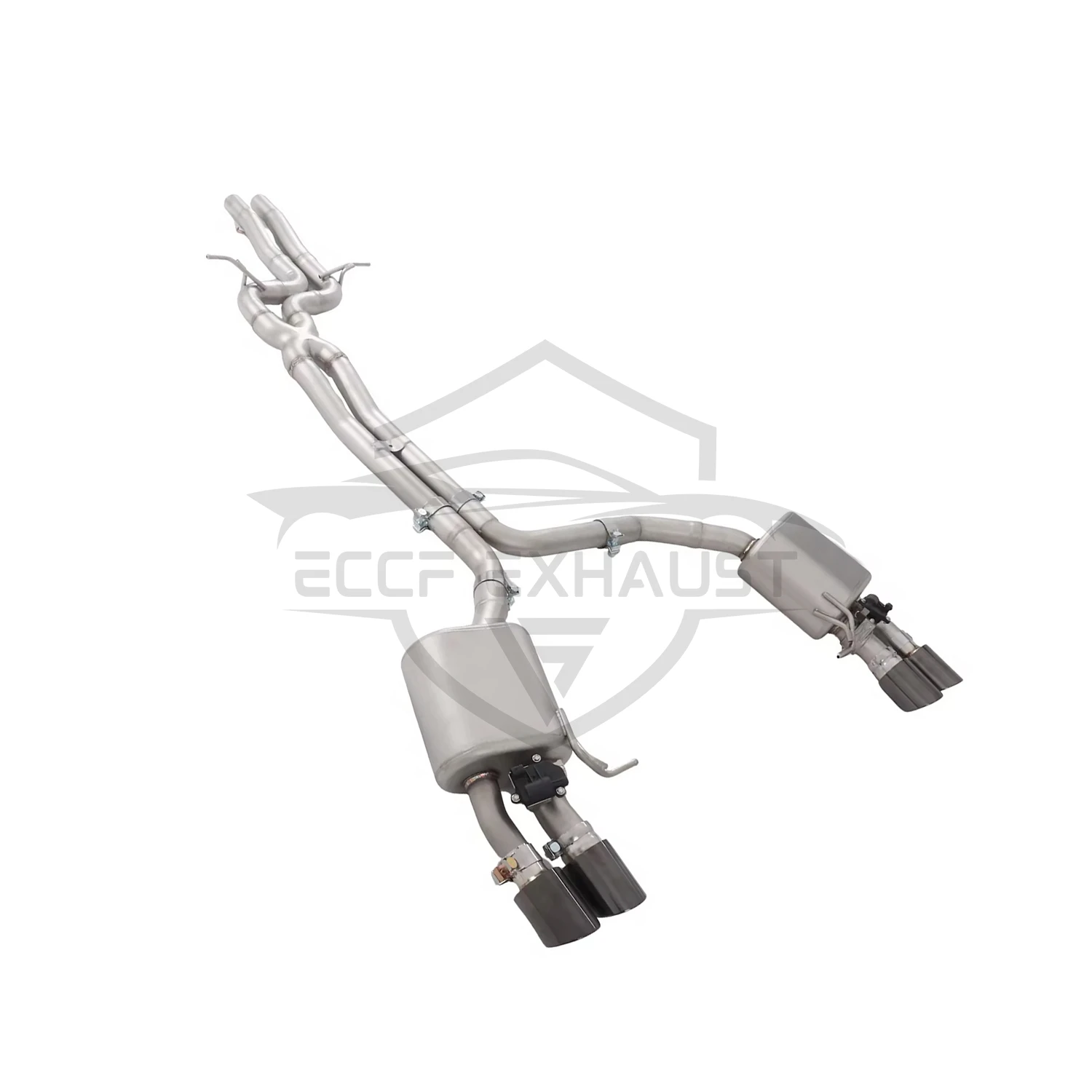 

Aggressive Sound Valved Stainless Steel Catback Exhaust for Audi A6 A7 C8 3.0T Unleash Maximum Performance
