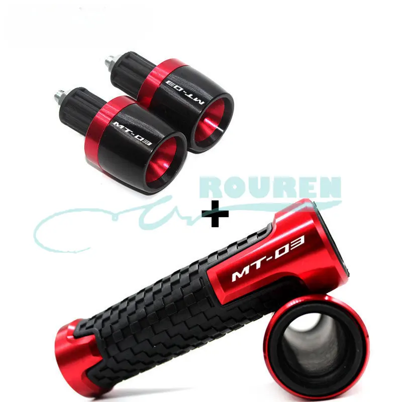 Motorcycle Hand Grips Cover Handlebar For YAMAHA MT03 MT 03 Accessories Motorbike Handle Bar Motocross Cafe Racer Modified Parts