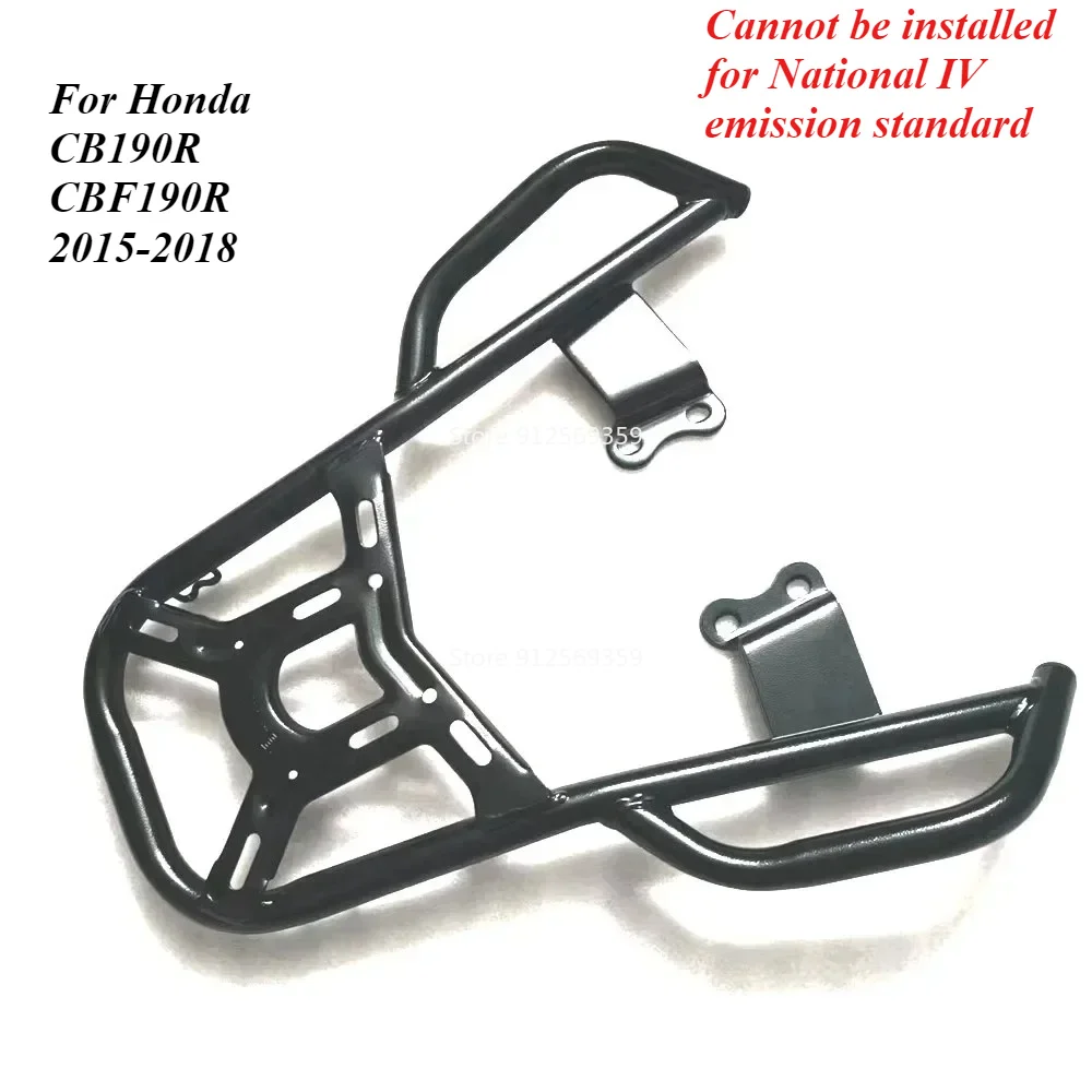 For Honda CB190R CBF190R 2015-2018 Motorcycle Armrest Handrail Rear Carrier Luggage Rack Holder Support Bracket