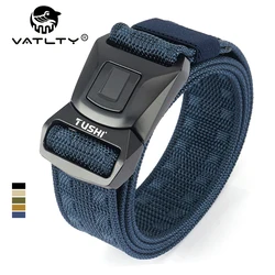 VATLTY Official Authentic Army Tactical Belt For Men Anti-Rust Alloy Buckle 1200D Strong Real Nylon Outdoor Sports Hiking Belt