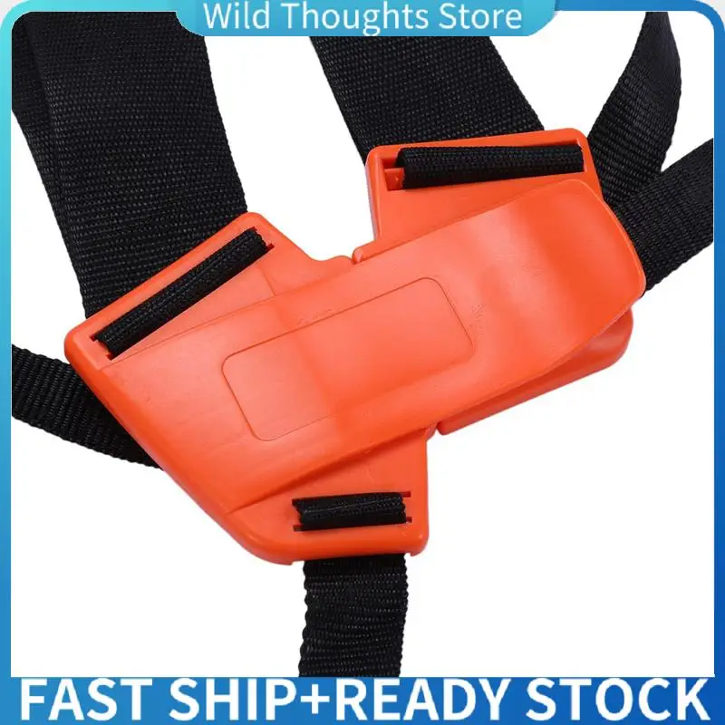 

3X Double Shoulder Strap Grass Trimmer Brush Cutter Harness Belt Garden Power Pruner Yellow-[Qahk]