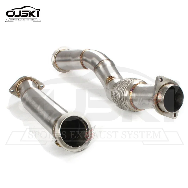 High Performance hot sellin For BMW M3 M4 G80 G82 G83 G8X 3.0T 2019-2022 Flow Through/With ternary Downpipe Exhaust System