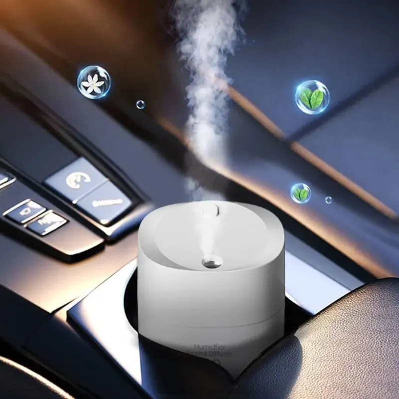 مرطب للسيارة ذكي USB جديد قابل لإعادة الشحن جهاز تنقية الهواء صغير محمول مرطب هواء الماء المكتبي #2