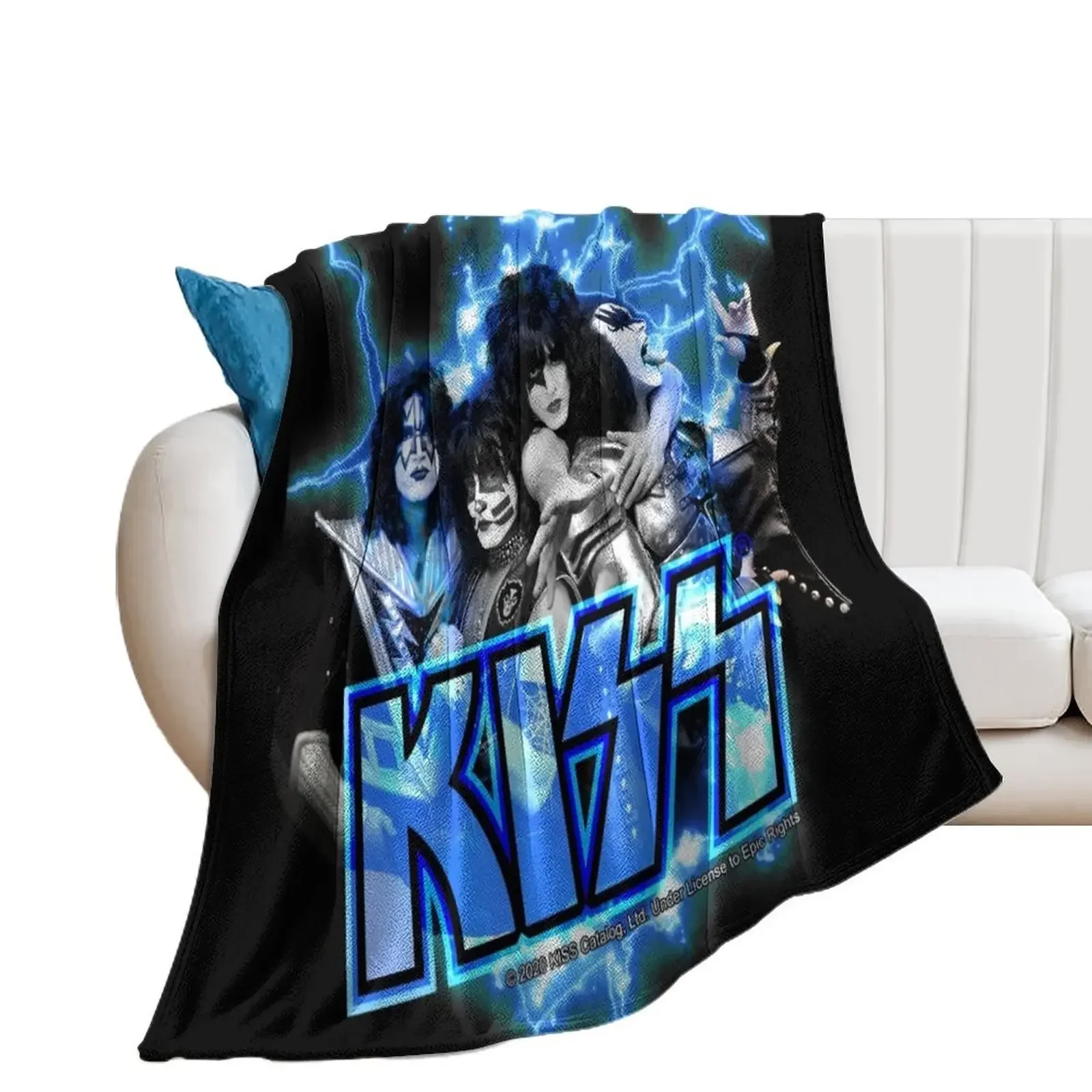 KISS ? the Band - All Members Electric Throw Blanket Bed for babies Blankets