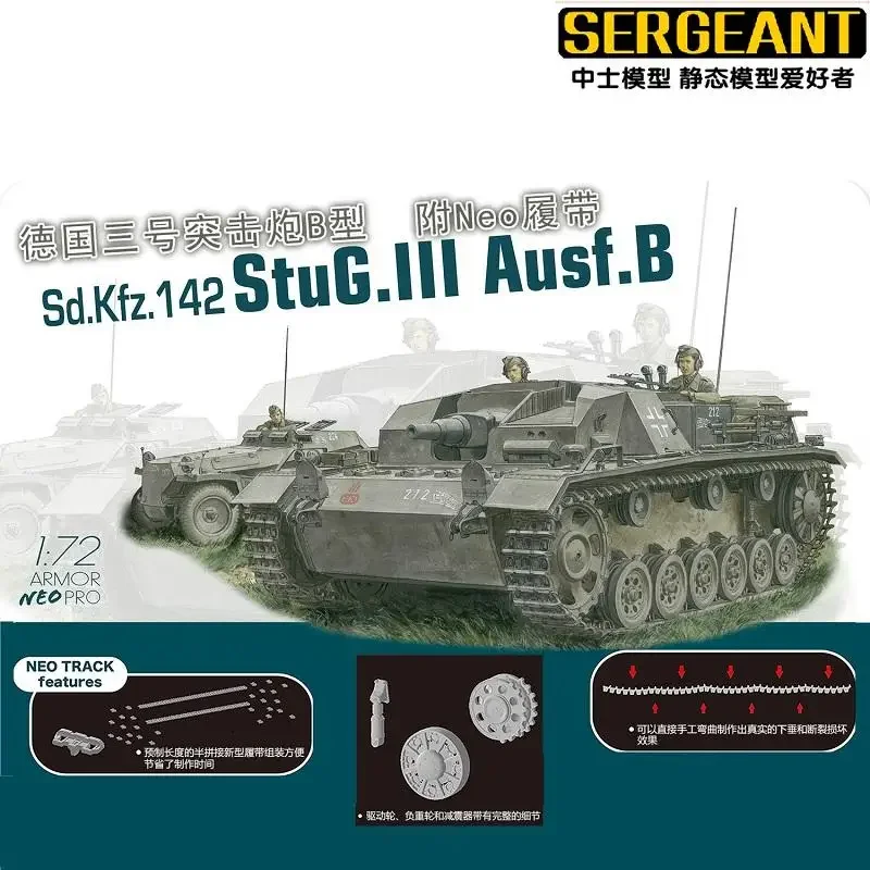 Dragon 7636 1/72 SD.KFz.142 StuG.III Ausf.B