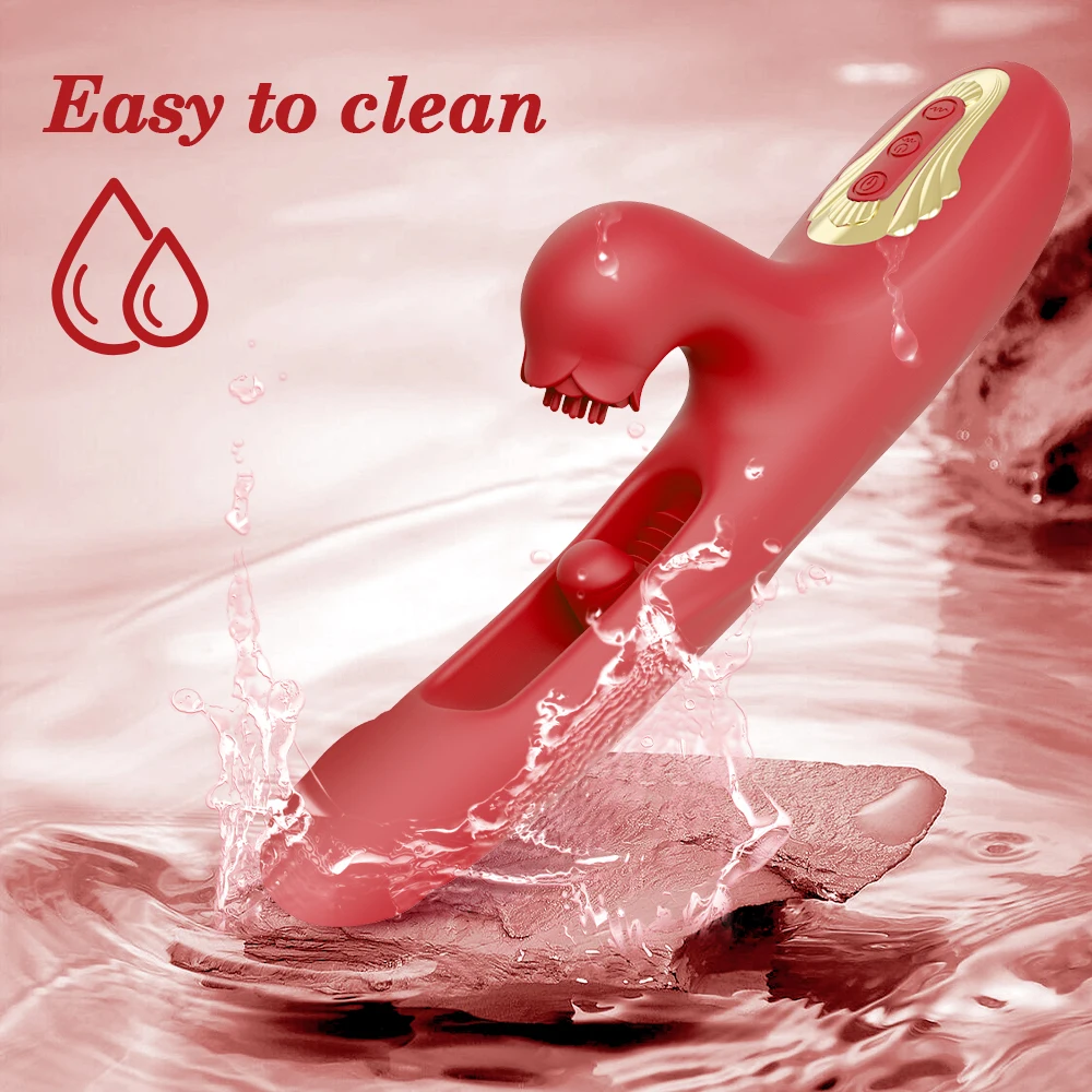 Thrusting حبة أرنب G بقعة هزاز أنثى البظر محفز مدلك دسار الاستمناء الكبار السلع الجنس لعب للنساء