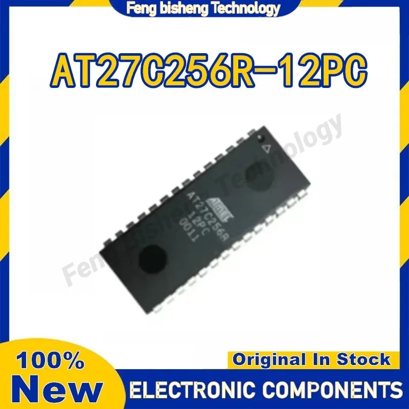 

New Original AT27C256R-12PC DIP28 Memory Chip