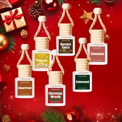 Long Lasting Car Air Hanging Fragrance Oil Diffuser Portable Essential Oils Scents Aromatherapy Automobile Freshener Easy To Use