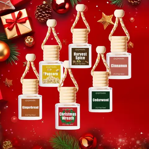 Long Lasting Car Air Hanging Fragrance Oil Diffuser Portable Essential Oils Scents Aromatherapy Automobile Freshener Easy To Use