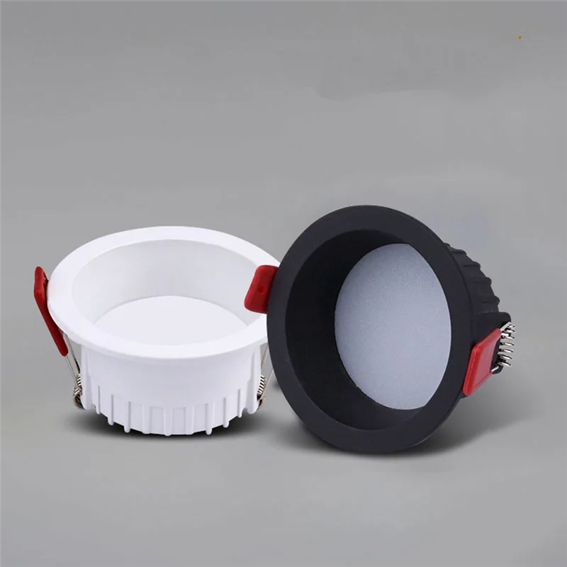 【Hot Selling】Round Anti-Glare LED Light Recessed Downlight Ceiling Light Spotlight Suitable For Indoor Lighting