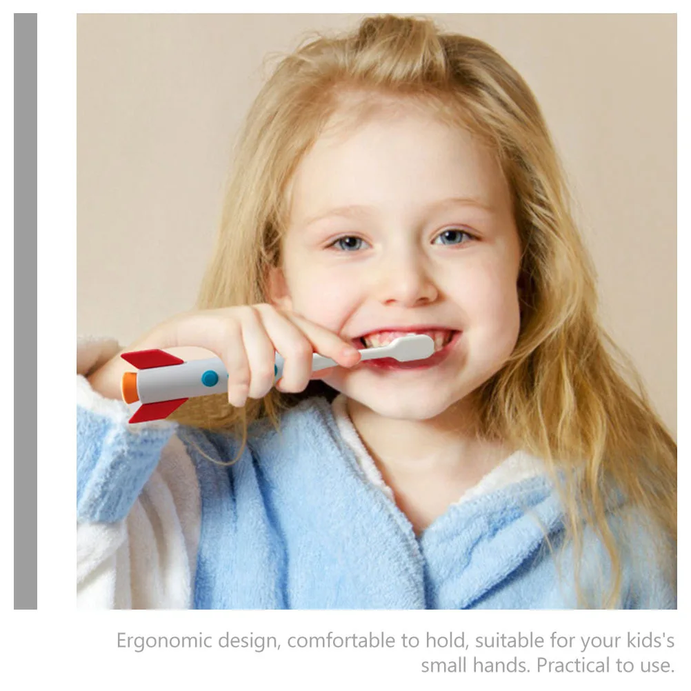 

2Pcs Children Toothbrush Ultra Fine Bristles Easy Grip Design for Kids Toddlers Daily and Travel Use Toddler Toothbrush