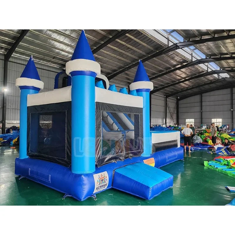 Commercial Jumping Inflatable Bouncy Castle Combo, Kids Inflatable Bouncer Bounce House With Slide for Event Carnival Rental
