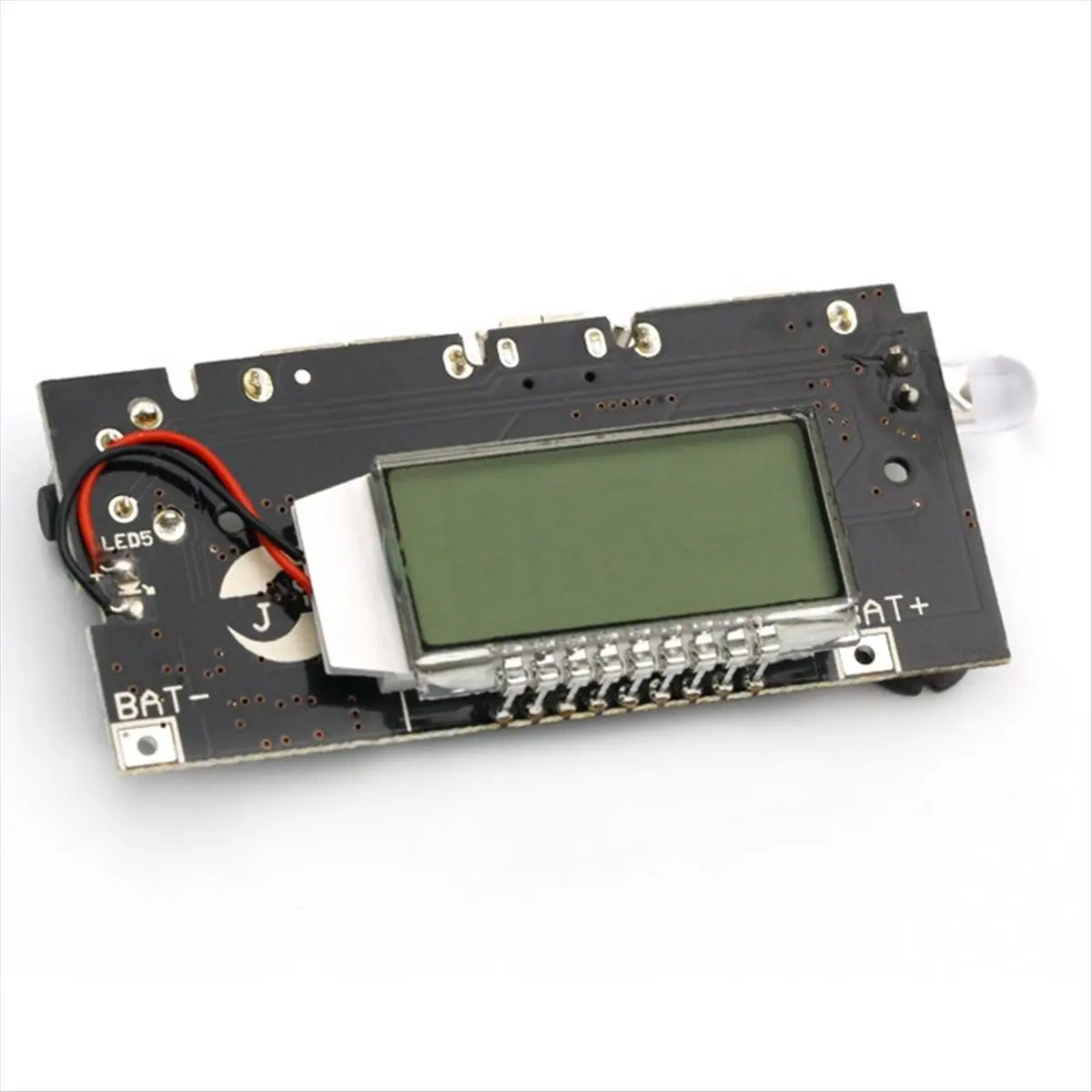 

T81C! Модуль питания 5В 1А 2.1А с двумя USB-портами, модуль повышения напряжения для мобильных устройств с дисплеем, плата зарядки, 5 шт.