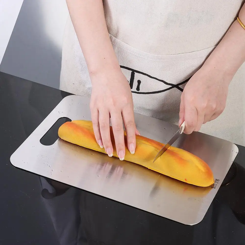 Stainless Steel Cutting Board Anti-mold Cut Vegetables Meat Vegetable Cutting Board Cooking Tools Thickened Cutting Boards Mats