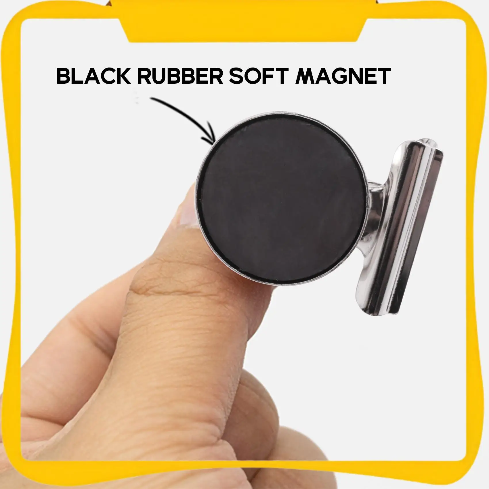 

20 Pack Magnetic Clips,Scratch-Free Refrigerator Strong Magnet Clips,Binder Clips Paper Clamps,Whiteboard Magnets Clips