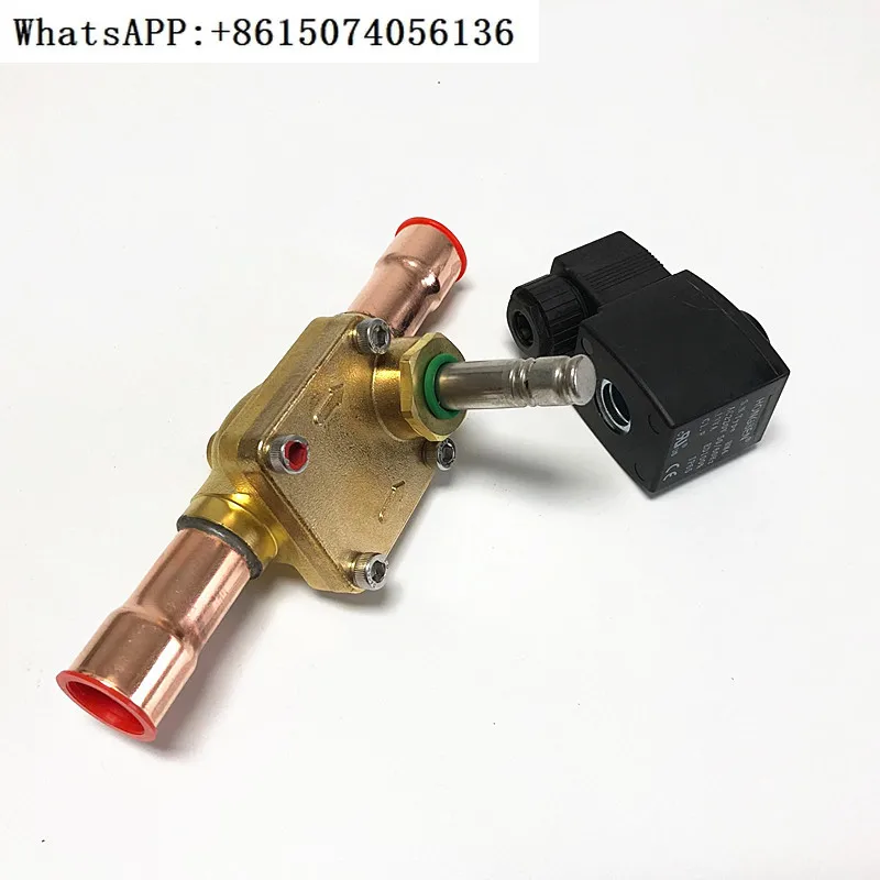 Hongsen refrigerant solenoid valve 1064-3 two-way valve refrigeration solenoid valve for cold storage unit