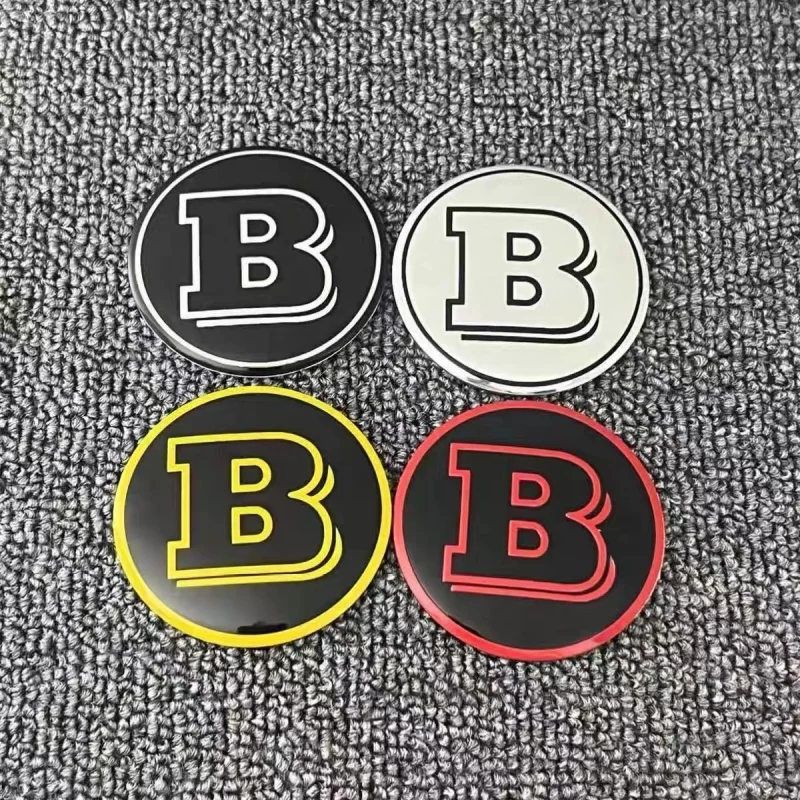 56mm-75mm Car Wheel Center Hub Cap Sticker Accessories For Mercedes Benz Brabus AMG Maybach W204 GLC GLK CLA W205 W203 W206 W108