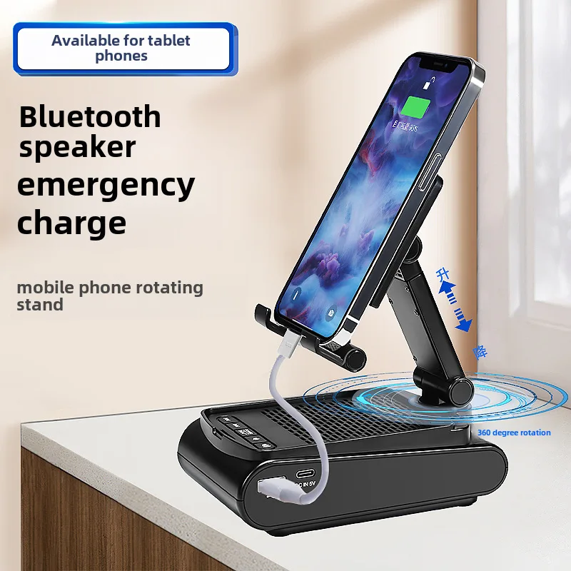 -Border Hot Mobile Phone Bracket with Audio Lazy Phone Holder Desktop Phone Tablet Universal Bracket