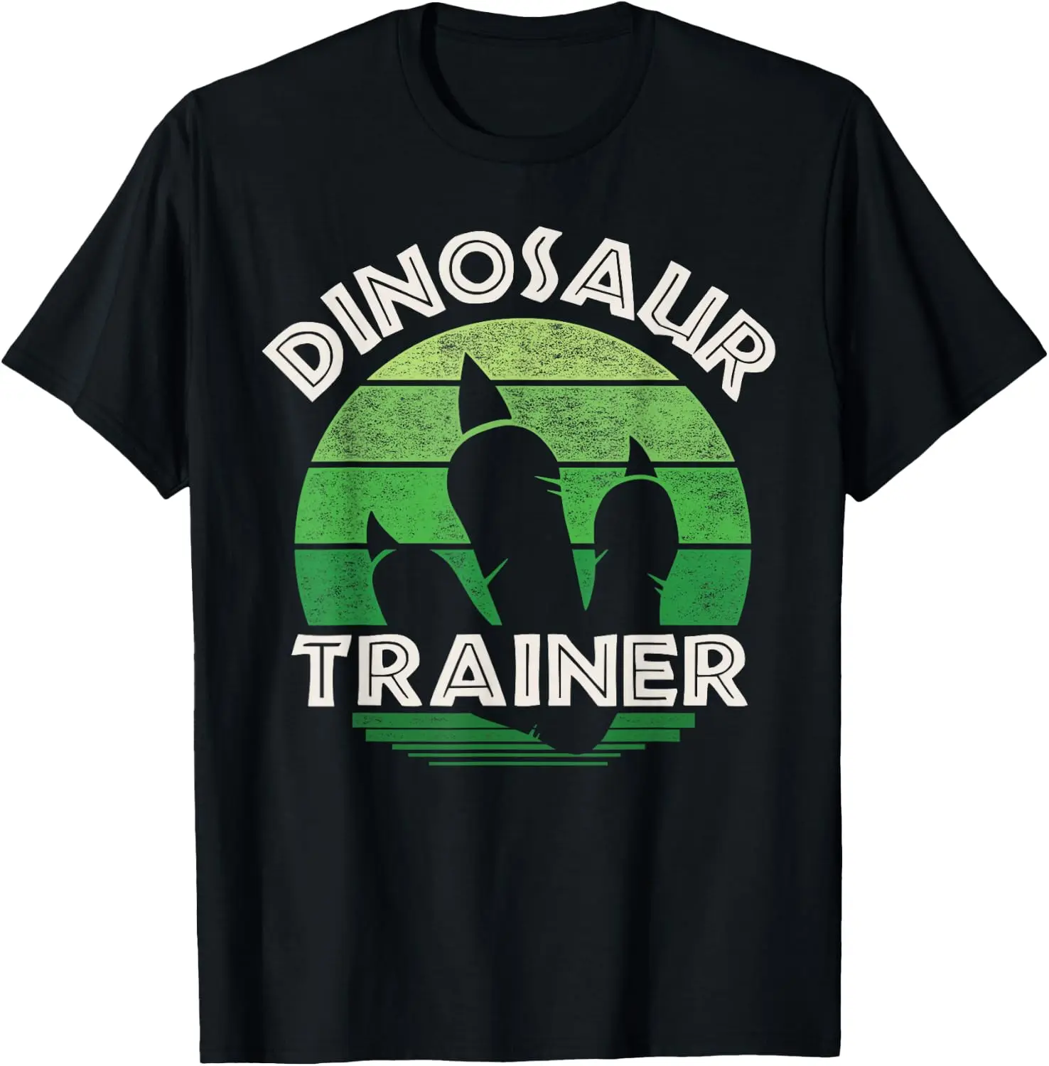 Trainer Funny Dinosaur Patten Gift T-Shirt Unisex Tee Vintage Y2K Aesthetic Gothic Streetwear Novelty  Retro Aesthetic Grunge 100%Cotton Crew Neck Holiday Gift