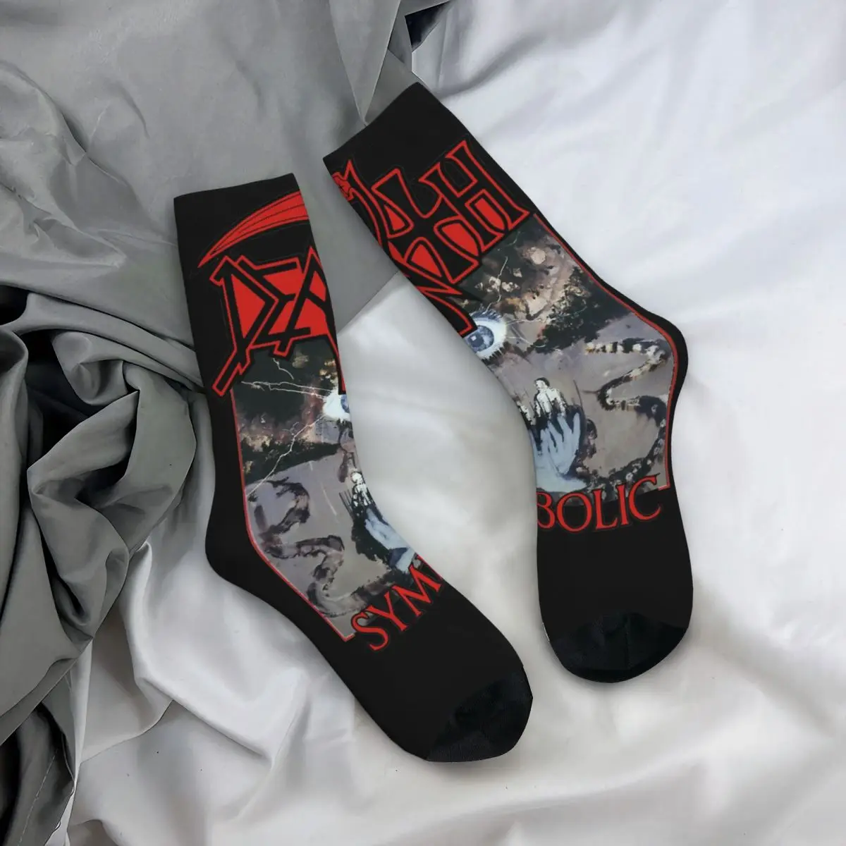 Retro Women Men Symbolic Album Death Metal Band Crew Socks Merch Warm Socks Cute Wonderful Gifts