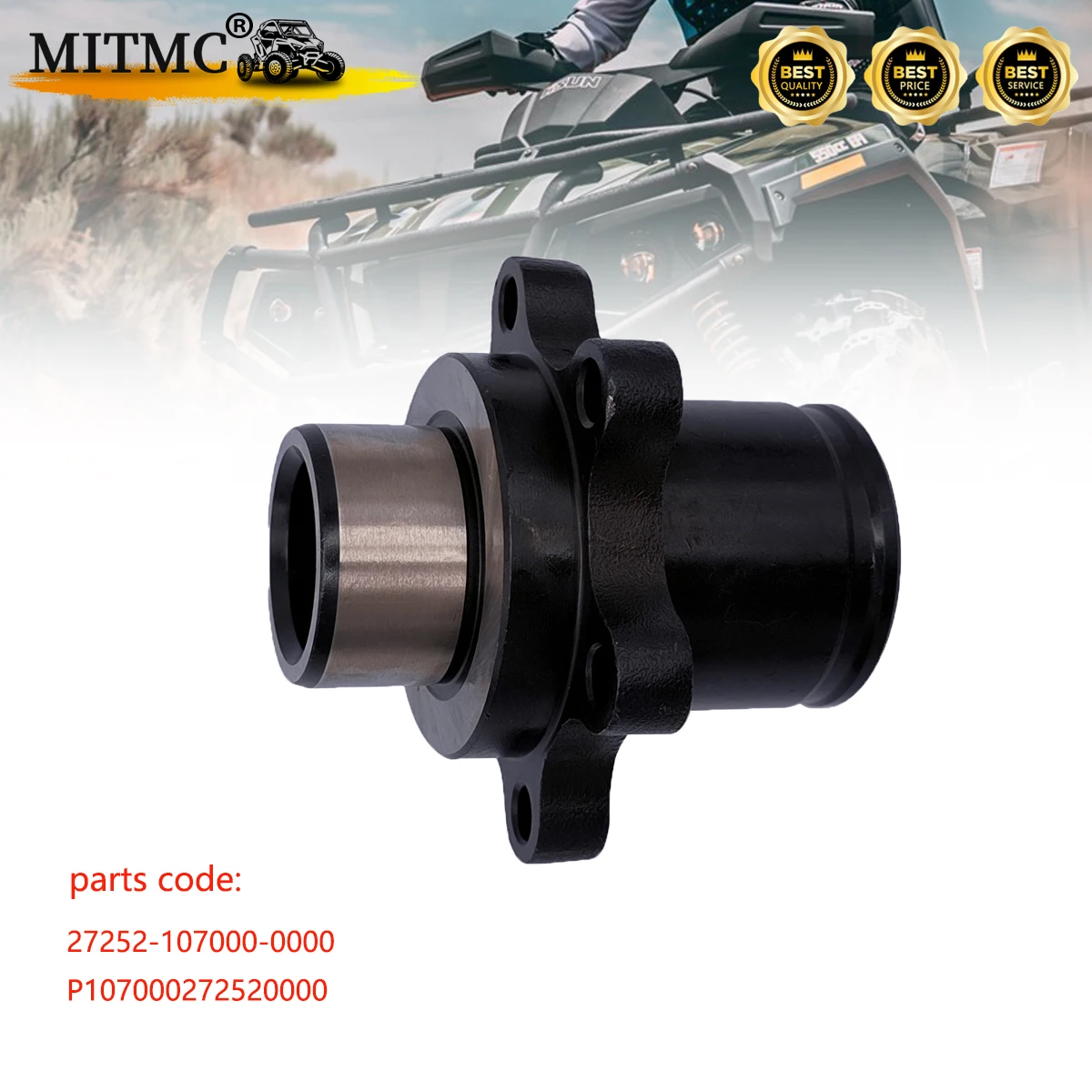 

Rear Drive Shaft Connecting Seat for HISUN 700 ATV UTV HS CODE 27252-107000-0000 ERP CODE P107000272520000