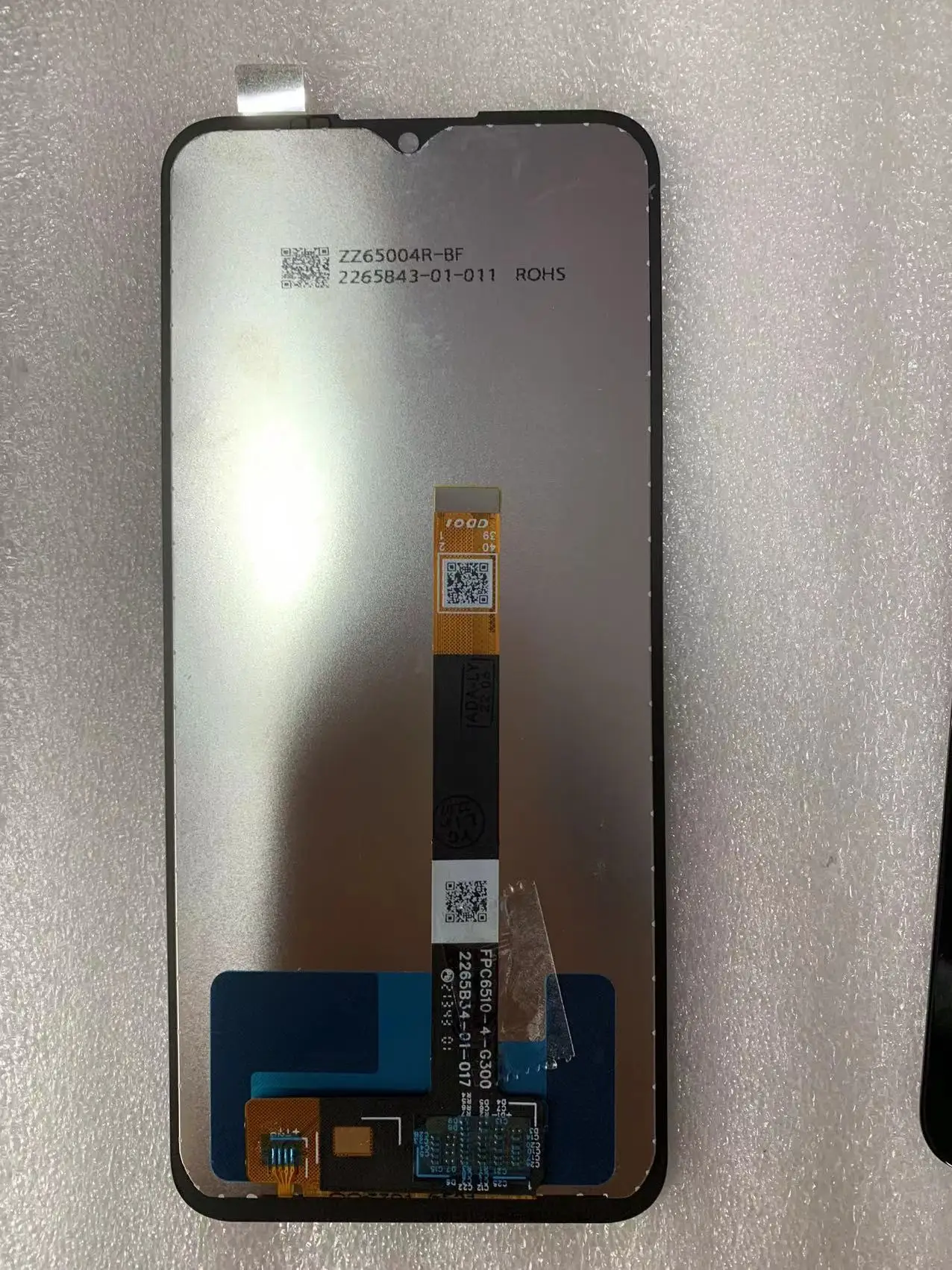 Original 6.52" LCD Touch Screen Digitizer Assembly with Frame for Nokia G300 TA-1374 - Replacement