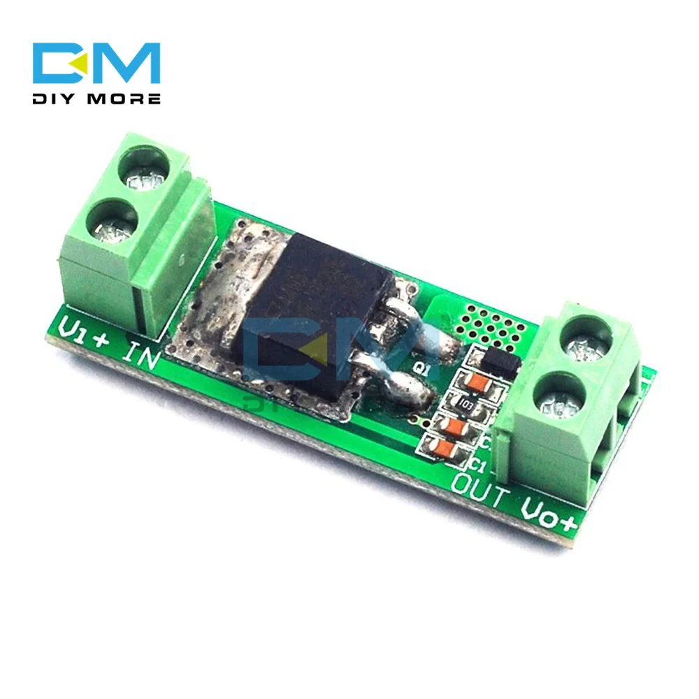 5A DC Power Supply Reverse Connection Protection Board Power Module Protection High Current and Ultra-low Voltage Drop