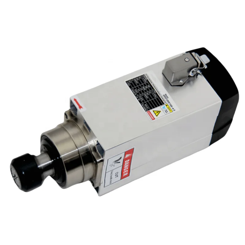 New High-End Listing High Safety Standard  Safety and Environmental Durable  Air Cooled Cnc Spindle Motor