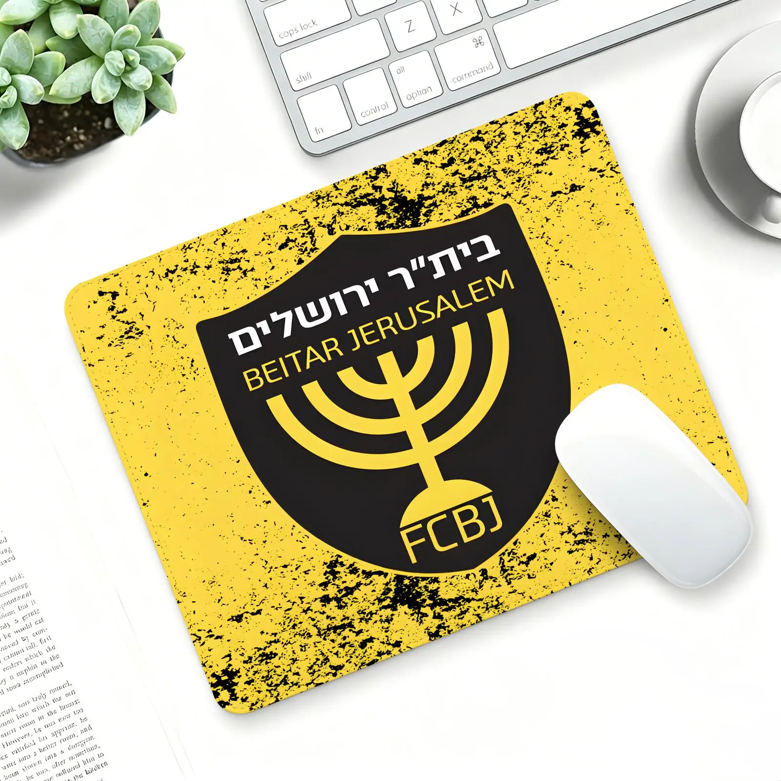 B-Beitars Jerusalem Mouse Pad Regular gaming mouse pad S/M/L size Office mouse pad Laptop desk mat Stitched edge mouse pad
