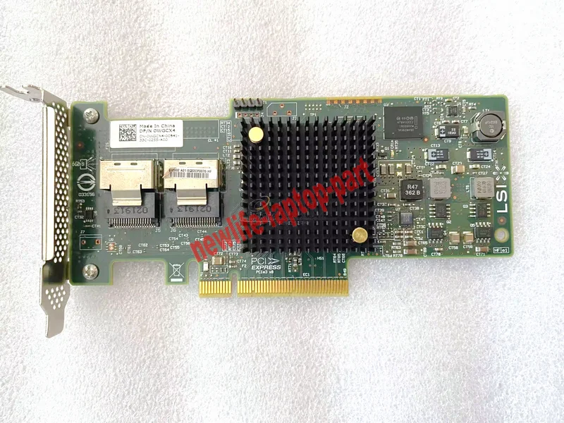 Original FOR DELL SAS9208-8I 6GB/S PCI-E 3.0 SAS CONTROLLER CARD HBA BOARD 0WGCX4 WGCX4