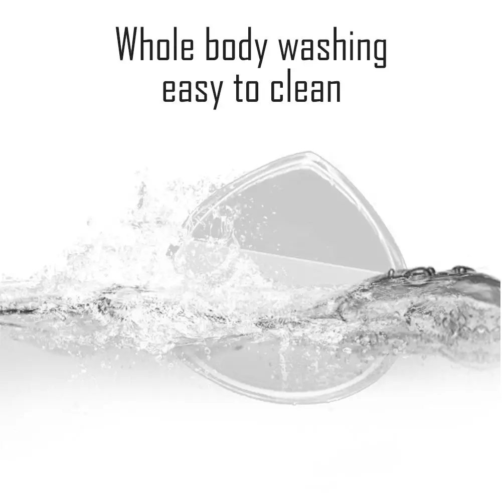 투명 실리콘 젤 파우더 퍼프 스펀지 페이스 컨실러 화장품 퍼프 액세서리 파운데이션 BB 크림 파우더 없음 X5C1