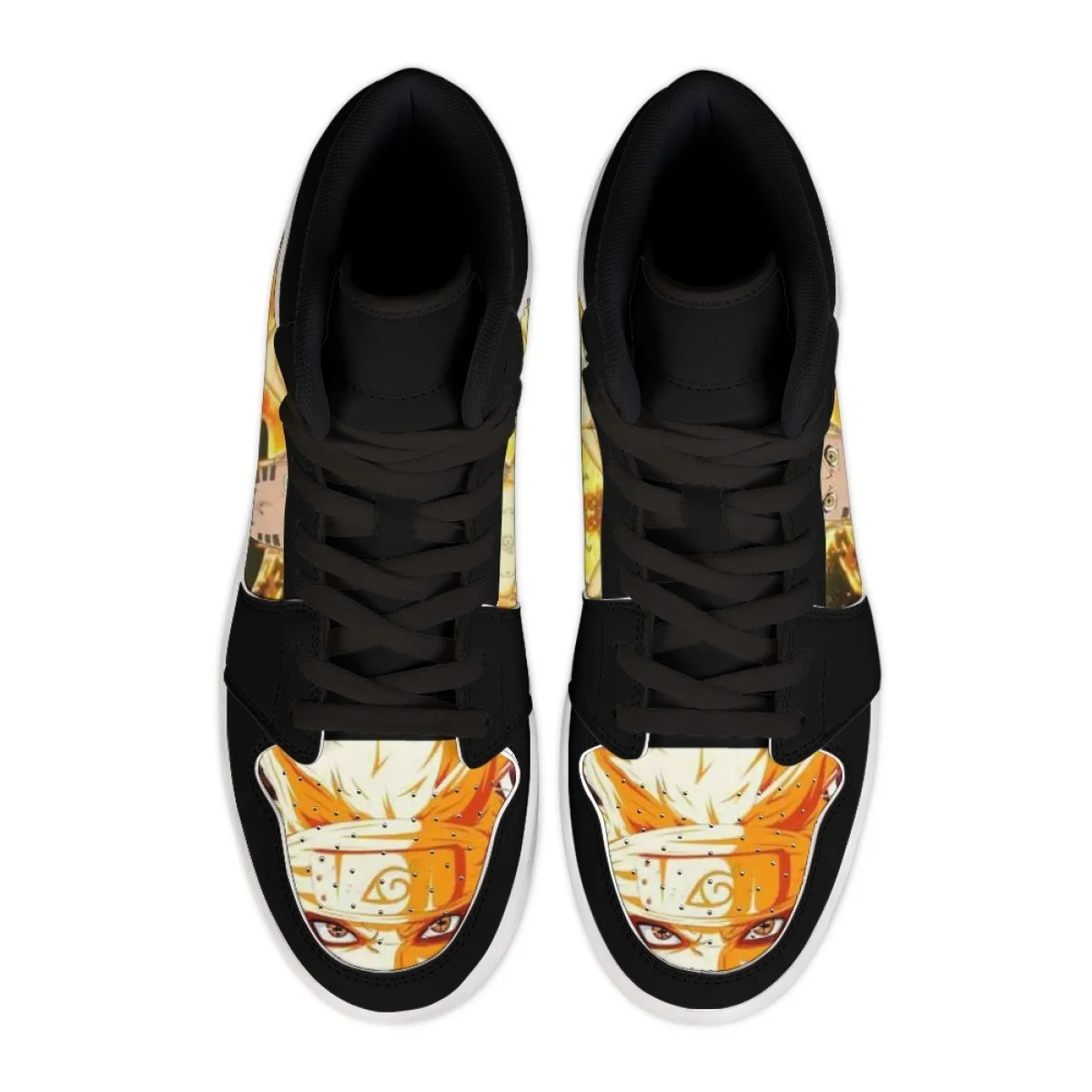 

Naruto Basketball Shoes Men Walking Footwear Anime Sneakers Custom Printed High Top Board Sneakers Shoes Women Casual Shoe Gift