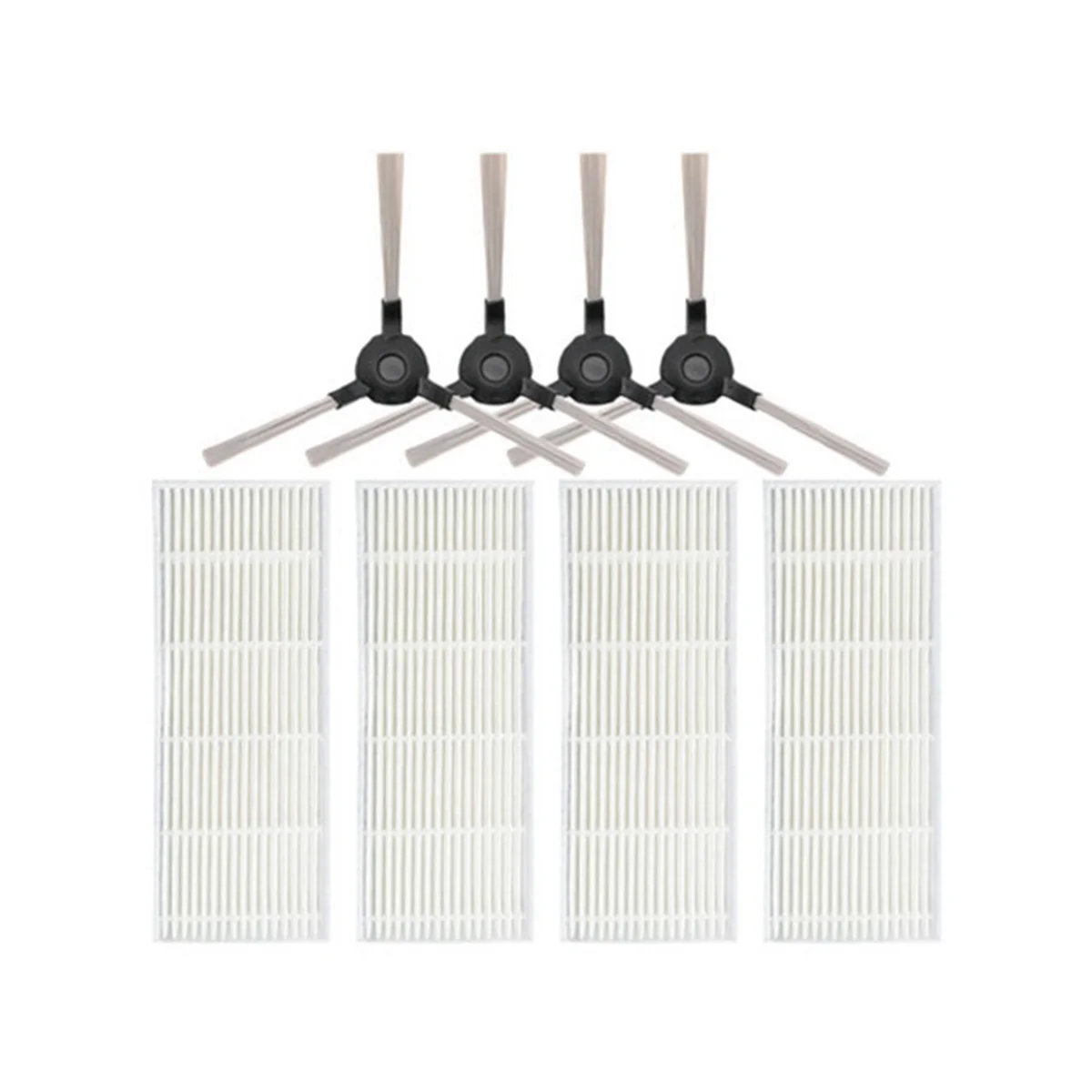 For Redmond RV-R500, Eziclean Power Animal Robot Vacuum Cleaner Replacement Spare Parts Main Side Brush Hepa FilterBAAN