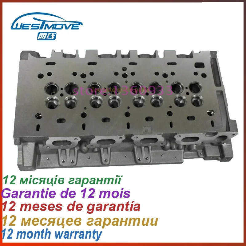 cylinder head for Nissan PrimaStar 2.2 DTI 2188CC 2.5 DTI 2495CC 16V 01- ENGINE : G9U G9U730  11041-00QA0 1104100QA0 11041 00QA0