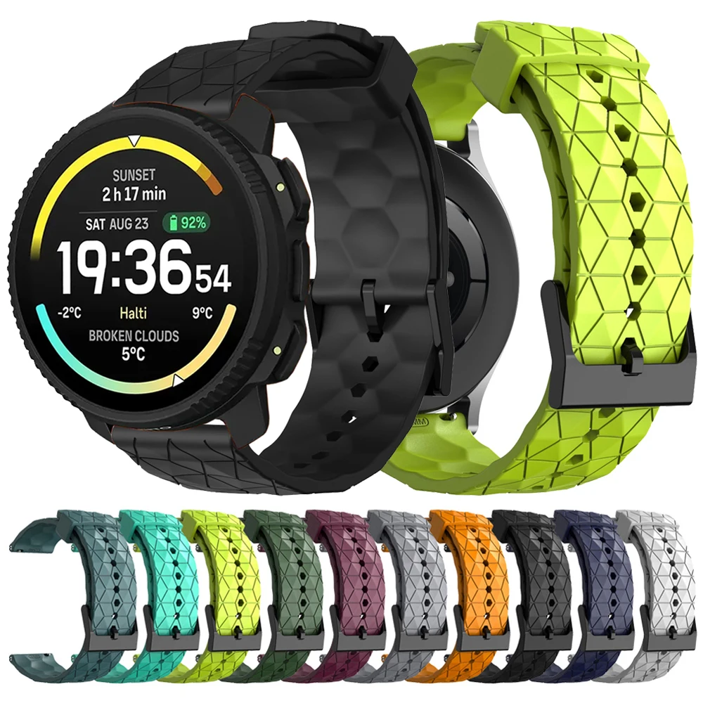 For Suunto Vertical 2/Ocean/RACE Run Watch Band Amazfit BALANCE 2 GTR 4 3 Pro 2e GTS 4/2 mini Bracelet 20mm 22mm Silicone Straps