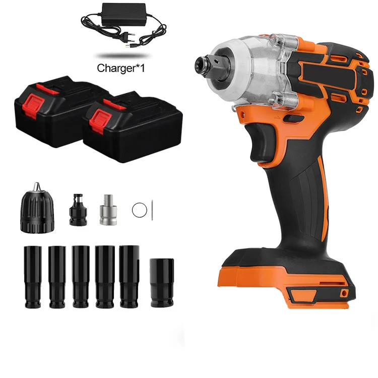 

PW1 Electric Impact Wrench Brushless Wrench Li-ion Battery Hand Drill Installation Power Tool For Makita 18V Batterry