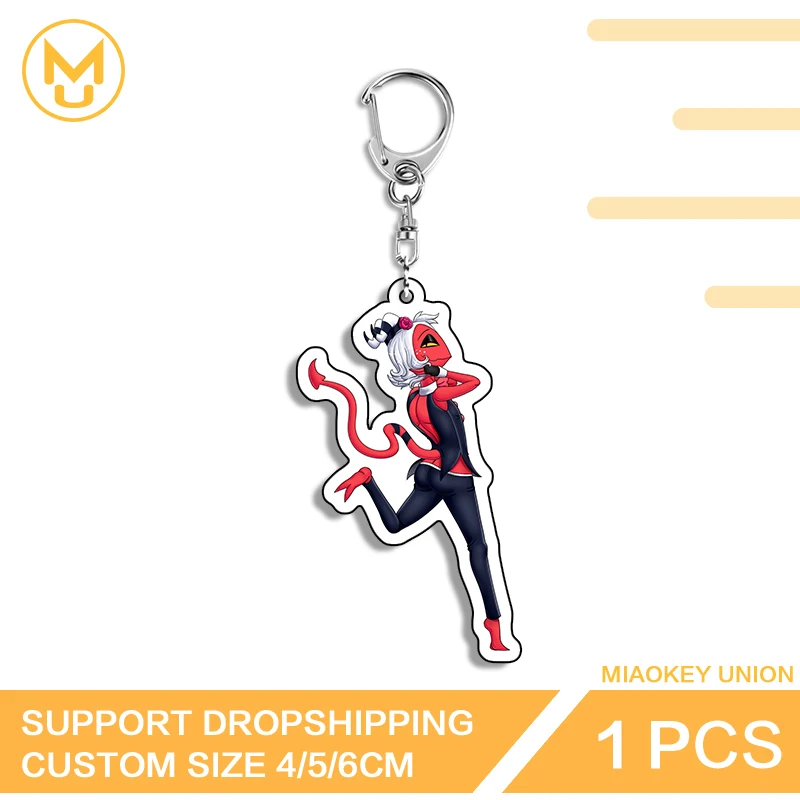 ميلي أنيمي شخصية مسلية مزدوجة الوجهين سلسلة المفاتيح HD نمط شخصية بارعة ديكور الإبداعية شخصية مسلية الدعائم #2