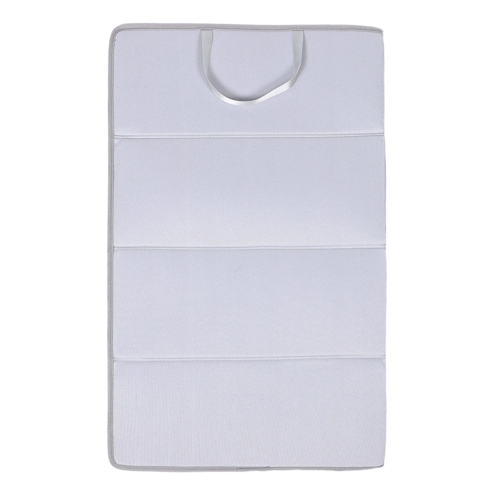 

1pcs Foldable Ironing Board Heat Resistant Travel Portable Steamer Sleeve Table Top Space Saving Grey 4 Fold Insulation