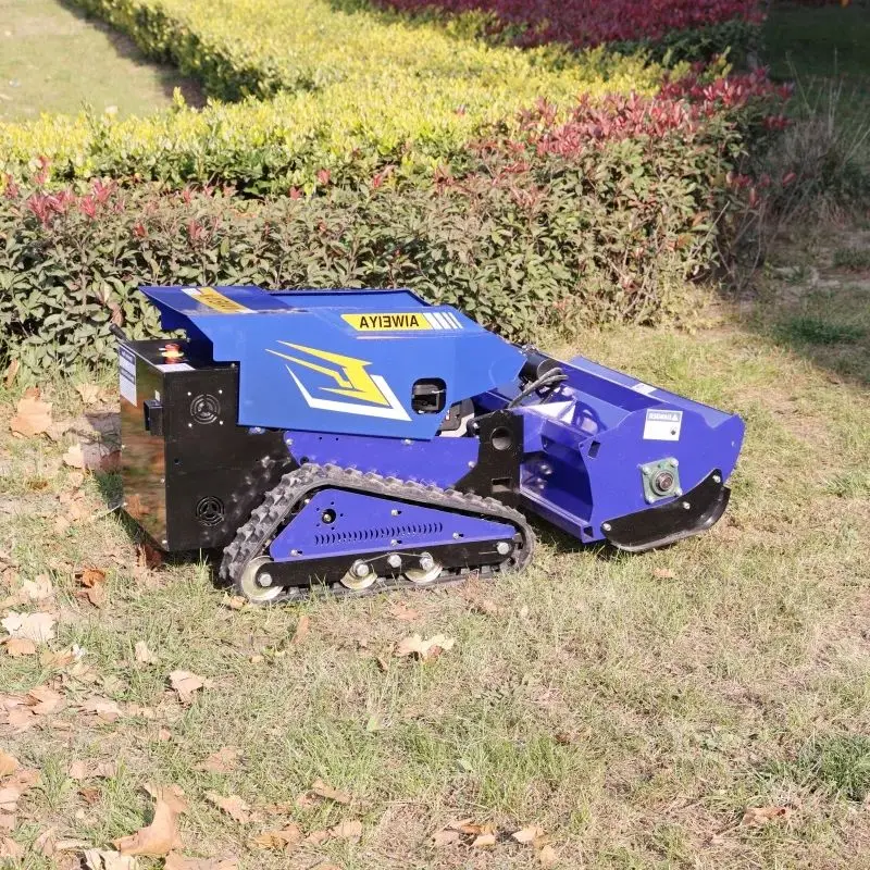 

Customized lawn mowers Industrial-grade wireless remote-controlled lawn mower, suitable for lawns, with a flail blade mower