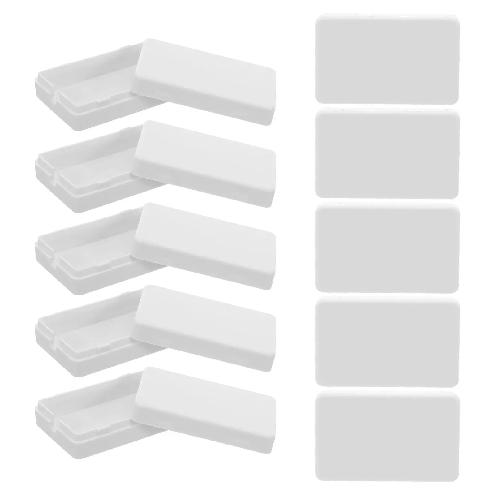 

10Pcs Junction Box Plastic Electrical Small White Wire Pass-Through Enclosure Cable Organizer Case LED Controller Wiring DIY