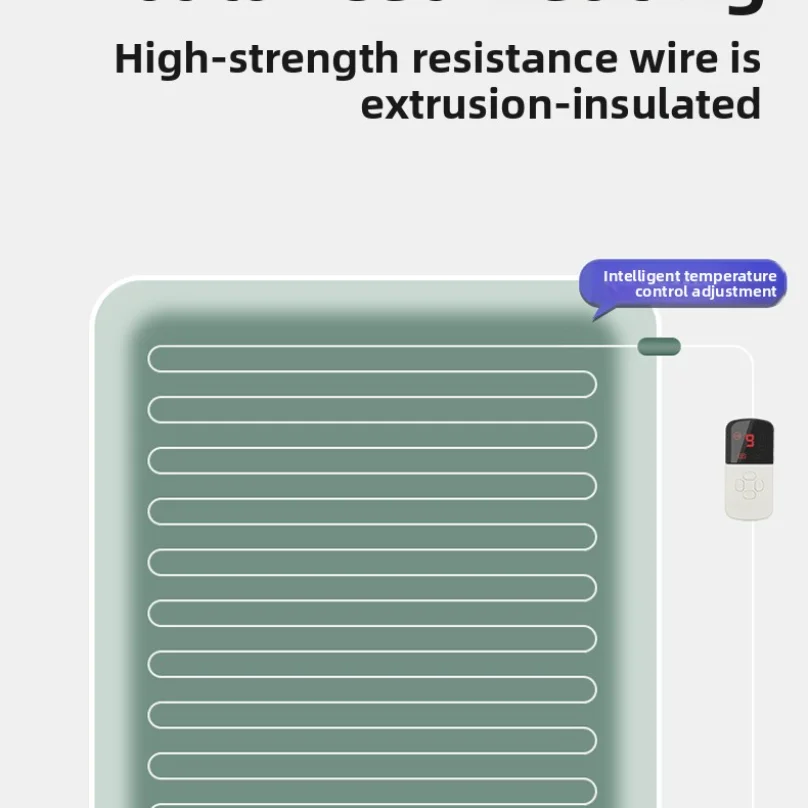 وسادة تدفئة للحيوانات الأليفة، بطانية كهربائية لتدفئة درجة حرارة ثابتة للقطط، مرتبة كهربائية مقاومة للماء، مقاس 45 × 70 سم