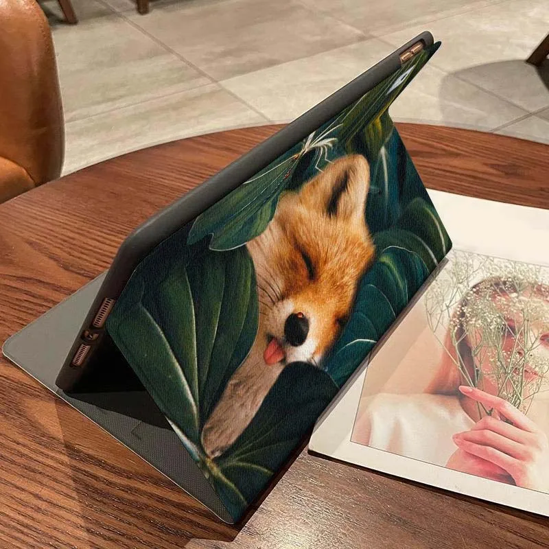 Animals foxes cat mouse For Lenovo Pad Tab Legion Xiaoxin Y900 Y700 K10 M10 P11 3rd Pro GT Plus Gen Cover Tablet Case