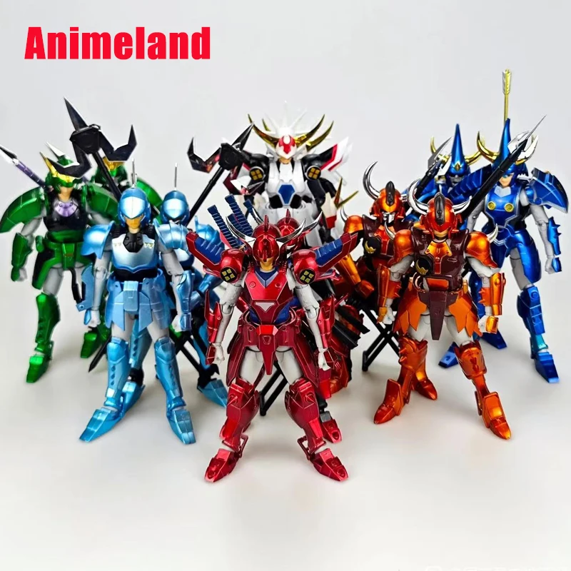 

Фигурки Koo Yoroiden Samurai Troopers: Ронин-воины Шин Мори, Кикотей Рекка, Рё Санада, Хашиба Тоума, Сэйдзи, Датэ Кэнто