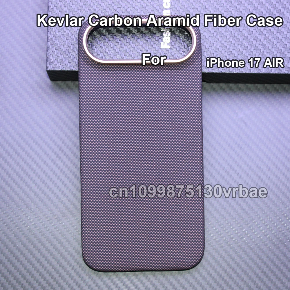 

Case for iphone 17air case Carbon Fiber Ultra-thin Phone Case Aramid Fiber magnetic Protection Case Phone Slim light Case