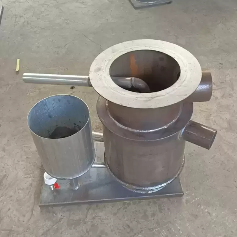 Fast Heating Waste Oil Vaporization Heater Double Layer Hot Air Circulation Furnace with Dual Fans Waste Motor Oil Recycling - view 3